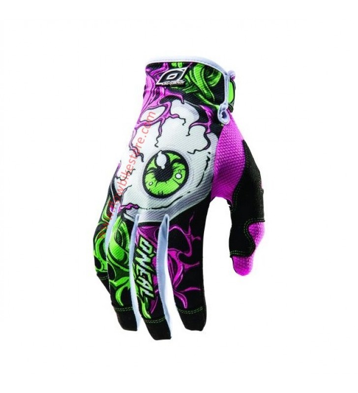 Guantes Oneal Jump Mutant Verde Rosa